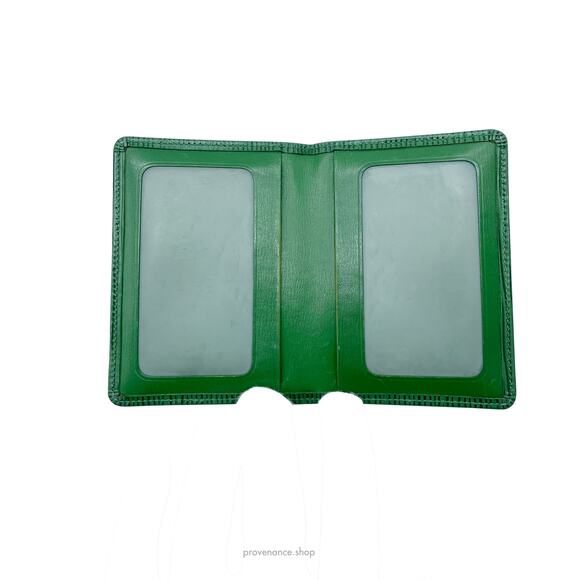 🔴 Louis Vuitton 2ID Wallet - Green Epi Leather - Picture 7 of 9